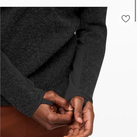 Men's Tundra Trek Charcoal Gray Half-Zip Sweater - Picture 4 of 8